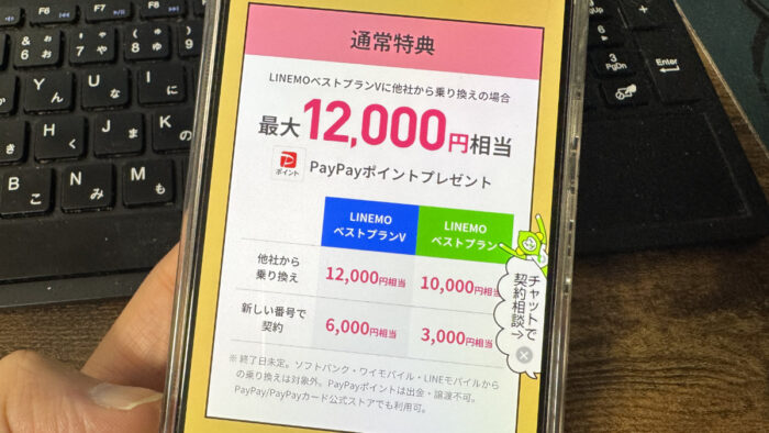 LINEMOベストプラン