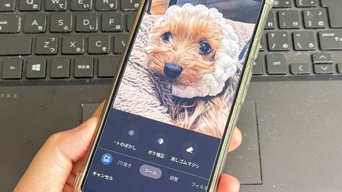 Googleフォトの消しゴムマジックの使い方！