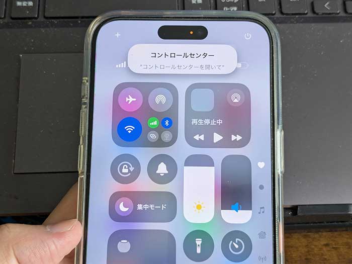 iPhone ボーカルショートカット設定