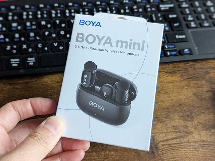 BOYA miniの化粧箱