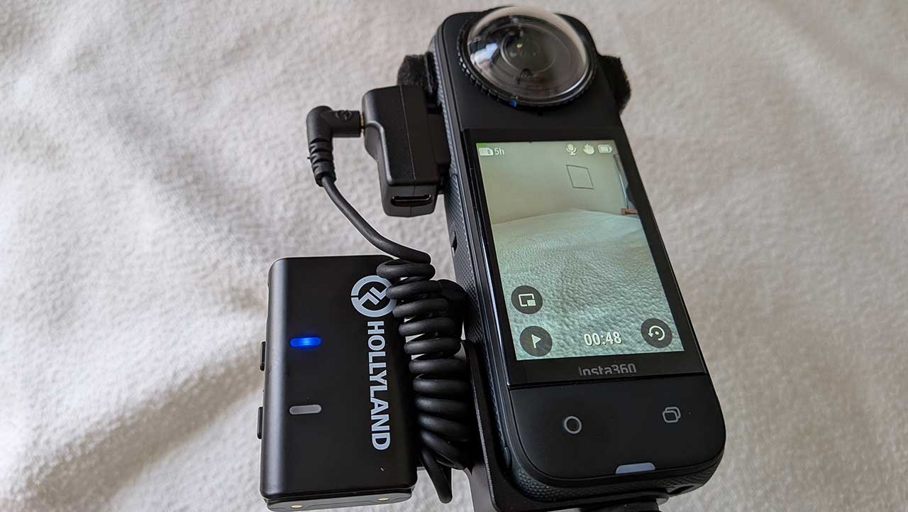高コスパ！」Hollyland-Lark M1の操作方法！Insta360カメラと