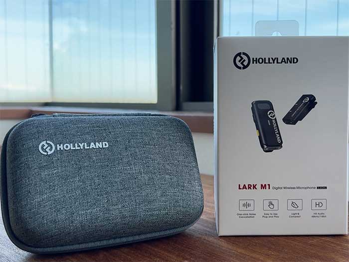 Hollyland-Lark M1 充電ケースなしなのでありがたい!