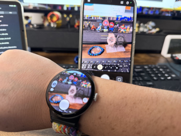 スマホから離れた場所で撮影ができるので便利