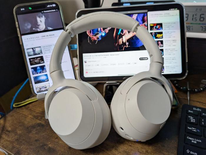 WH-ULT900N デバイス2台同時に接続