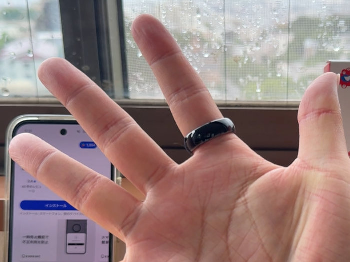 エブリング 電車に乗るときは右手