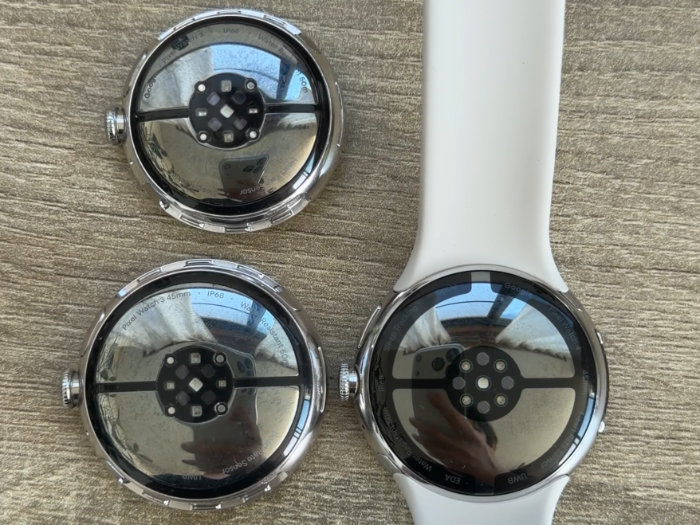 ピクセルウォッチ4 センサーのデザイン