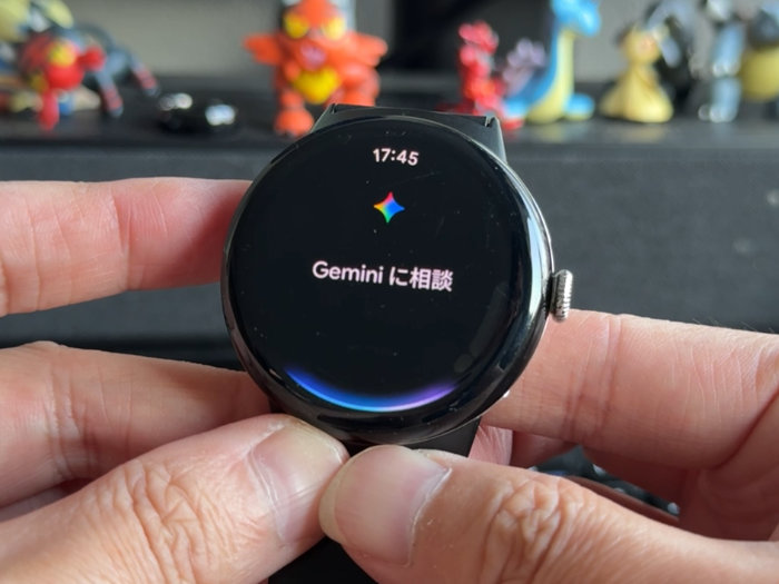 ピクセルウォッチ Gemini Ok,Google!