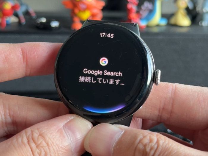 ピクセルウォッチ Gemini Hey,Google!