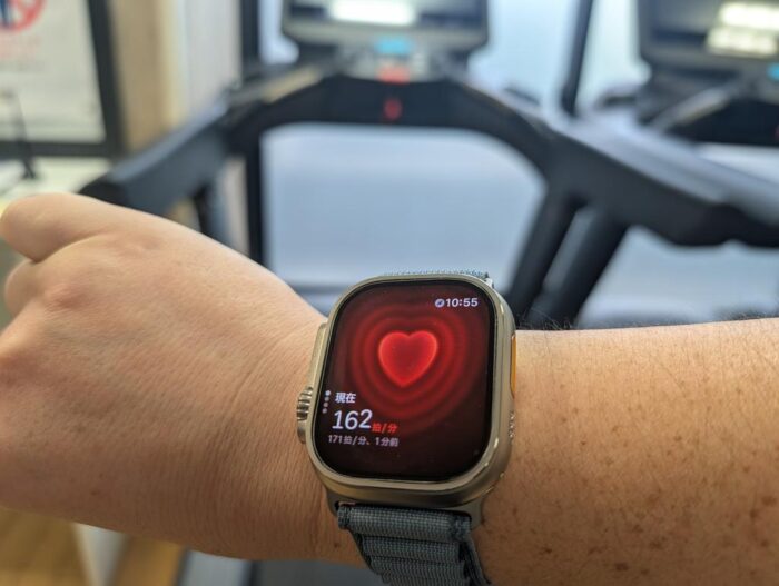 アップルウォッチウルトラ3 心拍数計測ができる!