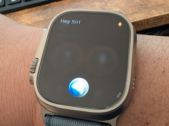 アップルウォッチウルトラ3 Hey,Siri