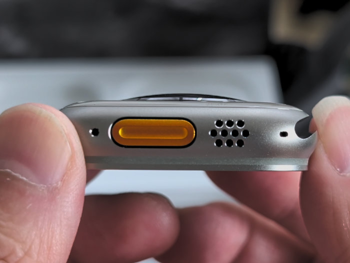 アップルウォッチウルトラ3 一般人にはあまり使い道が無いボタン