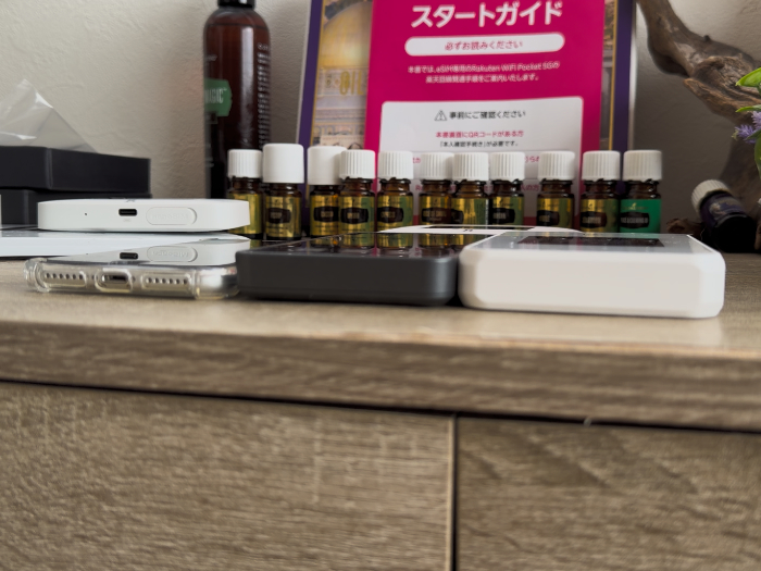高さのあるRakuten WiFi Pocket 5